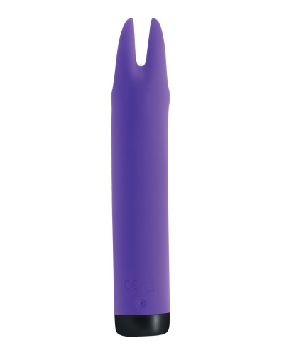 Вібратор S Pleasures Bullets Amethyst, фіолетовий, з двома відростками, 10 режимів, діаметр 3,1 см - Фото №3