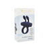 Ерекційне віброкільце S Pleasures Premium Rabbit Ring, чорне, зі знімною віброкулею та вушками - Фото №2