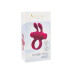 Ерекційне віброкільце S Pleasures Premium Rabbit Ring, рожеве, зі знімною віброкулею та вушками - Фото №2