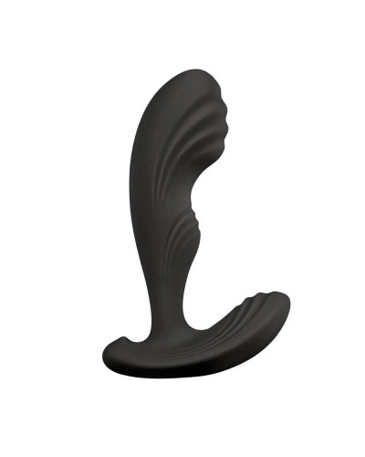 Вібромасажер простати S Pleasures Premium Cozy, чорний, з рельєфною головкою, 10 режимів - Фото №2