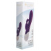 Вібратор-кролик S Pleasures Premium Corabi Rabbit, фіолетовий, вушка для клітора, 16 режимів, нагрів - Фото №3