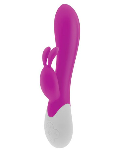 Вібратор-кролик S Pleasures Premium Corabi Rabbit, рожевий, вушка для клітора, 16 режимів, нагрів - Фото №1