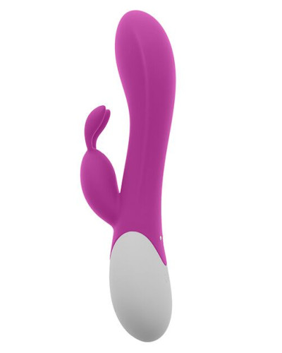 Вібратор-кролик S Pleasures Premium Corabi Rabbit, рожевий, вушка для клітора, 16 режимів, нагрів - Фото №2