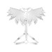 Жіноча портупея Art of Sex - Wings біла L-2XL, екошкіра - Фото №3