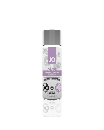 Розпродаж!!! Змазка на водній основі JO AGAPE — ORIGINAL (60 мл) (термін 09.2025) - Фото №1