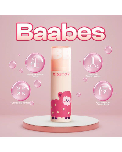 Вакуумний стимулятор KISSTOY Baabes - Фото №5