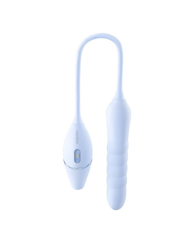 Пульсатор з вакуумним стимулятором KISSTOY Cathy III Light Blue - Фото №1