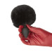 Анальна пробка з хвостом Punishment - Bunny Tail Silicone Anal Plug - Black - Фото №3