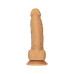 Фалоімітатор Naked Addiction - 8″ Silicone Dual Density Dildo Vanilla, віброкуля в подарунок - Фото №1
