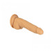 Фалоімітатор Naked Addiction - 8″ Silicone Dual Density Dildo Vanilla, віброкуля в подарунок - Фото №2