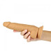 Фалоімітатор Naked Addiction - 8″ Silicone Dual Density Dildo Vanilla, віброкуля в подарунок - Фото №3