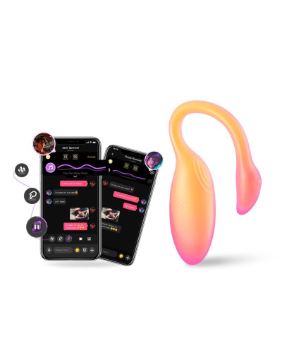 Смарт-виброяйцо Magic Motion Flamingo Max Orange - Фото №2