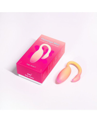 Смарт-виброяйцо Magic Motion Flamingo Max Orange - Фото №11