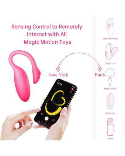 Смарт-виброяйцо Magic Motion Flamingo Max Pink - Фото №7