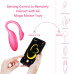 Смарт-виброяйцо Magic Motion Flamingo Max Pink - Фото №7