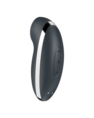 Вібростимулятор-пульсатор Satisfyer Tap & Climax 2 Grey - Фото №5