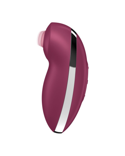 Вібростимулятор-пульсатор Satisfyer Tap & Climax 2 Red - Фото №2