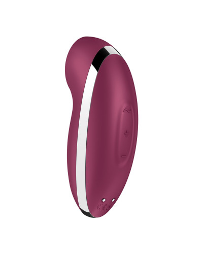 Вібростимулятор-пульсатор Satisfyer Tap & Climax 2 Red - Фото №5