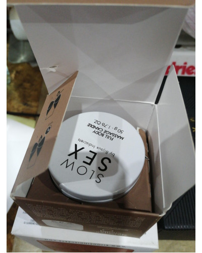 Массажная свеча Bijoux Indiscrets SLOW SEX Massage Candle (50 г) (надорвана упаковка!!!) - Фото №2