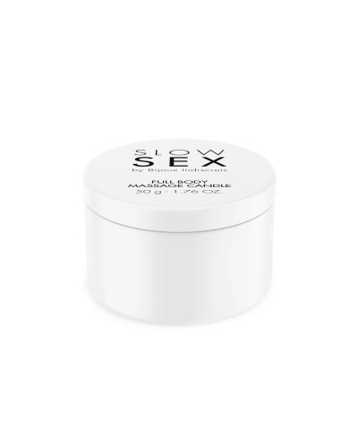 Массажная свеча Bijoux Indiscrets SLOW SEX Massage Candle (50 г) (надорвана упаковка!!!) - Фото №3