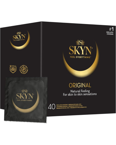 Презервативы SKYN Original 40 шт - Фото №1