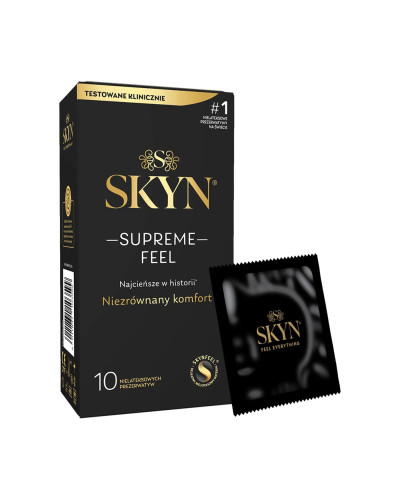Презервативи SKYN Supreme Feel 10 шт - Фото №1