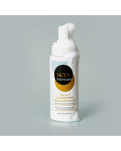 Пена для интимного ухода SKYN Intimicare 3 in 1 Cleansing Foam 200 мл - Фото №3