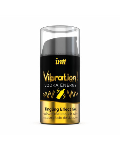 Рідкий вібратор Intt Vibration Vodka (15 мл) (м'ята упаковка!!!) - Фото №3