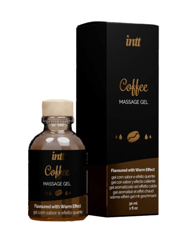 Масажний гель для інтимних зон Intt Coffee (30 мл) (м'ята упаковка!!!) - Фото №1