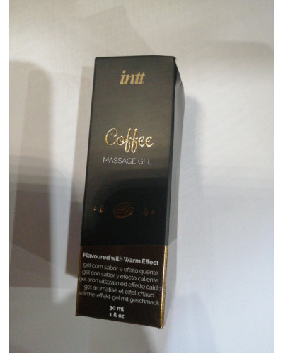 Масажний гель для інтимних зон Intt Coffee (30 мл) (м'ята упаковка!!!) - Фото №2