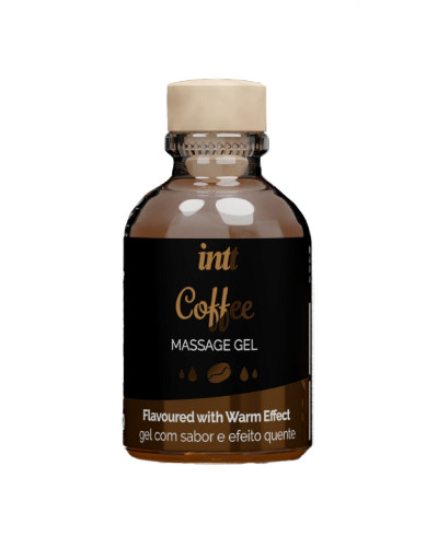 Масажний гель для інтимних зон Intt Coffee (30 мл) (м'ята упаковка!!!) - Фото №3