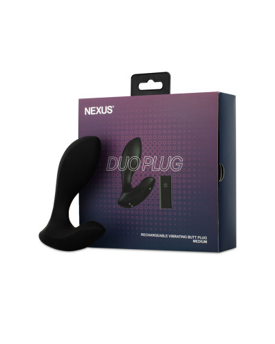 Анальна вібропробка Nexus DUO Plug Medium, пульт ДК - Фото №2