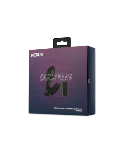 Анальна вібропробка Nexus DUO Plug Medium, пульт ДК - Фото №3