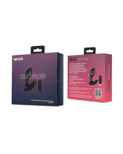 Анальна вібропробка Nexus DUO Plug Medium, пульт ДК - Фото №5