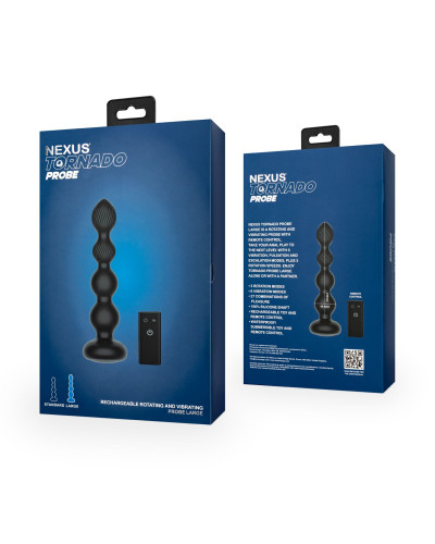 Анальний вібратор Nexus Tornado Probe Edition Large - Фото №7