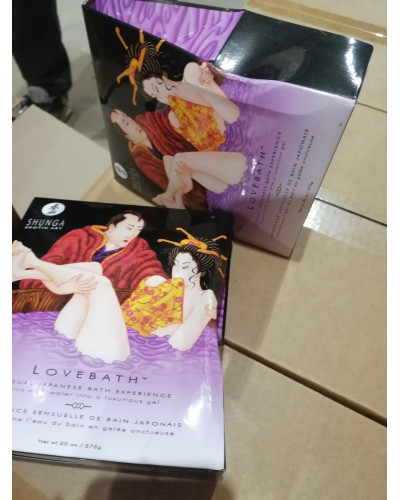 Гель для ванни Shunga LOVEBATH – Sensual Lotus 575 г (м'ята упаковка!!!) - Фото №2