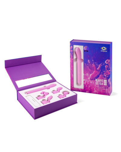 Вібратор Otouch Magic Stick S1 Plus - Pink - Фото №9