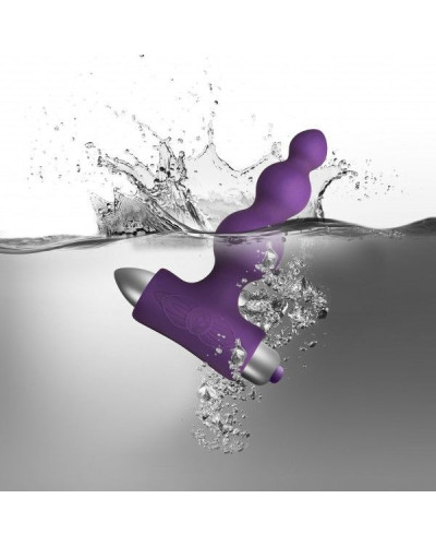 Анальный вибратор Rocks Off Petite Sensations — Bubbles Purple (мятая упаковка!!!) - Фото №3