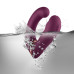 Вибратор Rocks Off Gemini Burgundy - Фото №8