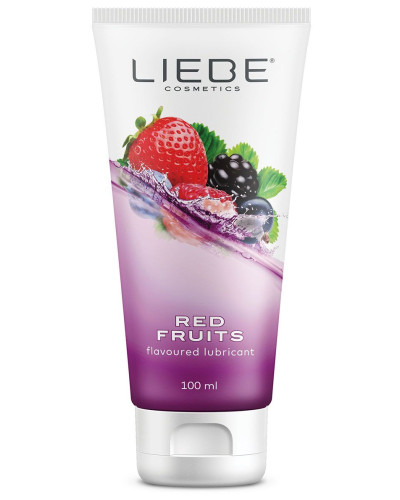 Распродажа!!! Лубрикант на водной основе Liebe Lubricant Red Fruits 100 мл (срок 11.2025) - Фото №1