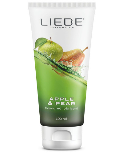 Распродажа!!! Лубрикант на водной основе Liebe Lubricant Apple & Pear 100 мл (срок 11.2025) - Фото №1