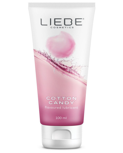 Розпродаж!!! Лубрикант на водній основі Liebe Lubricant Cotton Candy 100 мл (термін 12.2025) - Фото №1