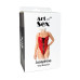 Сексуальное лакированное боди Art of Sex - Josephine красное S - Фото №3