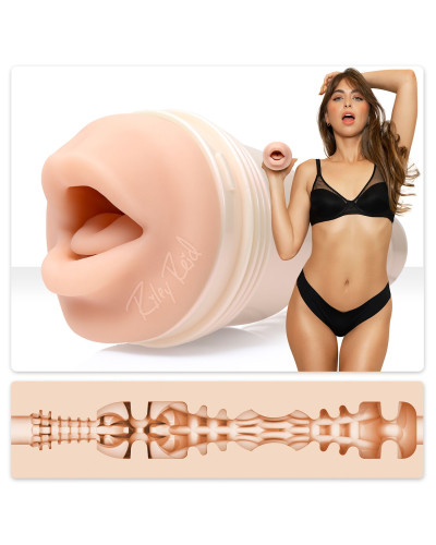 Мастурбатор Fleshlight Girls: Riley Reid - Insomnia, зі зліпка ротика, дуже ніжний - Фото №1