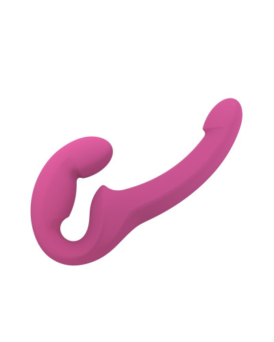 Безремневой страпон Fun Factory SHARE LITE blackberry, регулируемый, облегченная модель - Фото №1