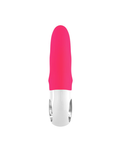 Вібратор-кролик Fun Factory MISS BI pink/white, 2 незалежні мотори, діаметр 4,2 см - Фото №5
