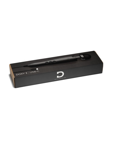 Вібромасажер DOXY3 USB-C Massager MATTE BLACK - Фото №5