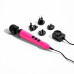 Вибромассажер DOXY Die Cast 3 Hot Pink, очень мощный, питание 220В, металлический корпус - Фото №5
