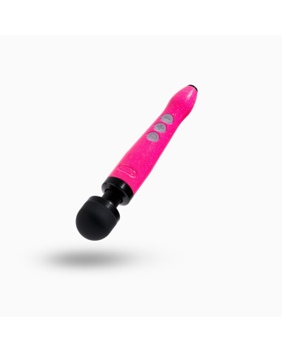 Вибромассажер DOXY Die Cast 3R Hot Pink, очень мощный, перезаряжаемый, металлический корпус - Фото №1
