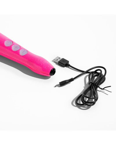 Вибромассажер DOXY Die Cast 3R Hot Pink, очень мощный, перезаряжаемый, металлический корпус - Фото №4